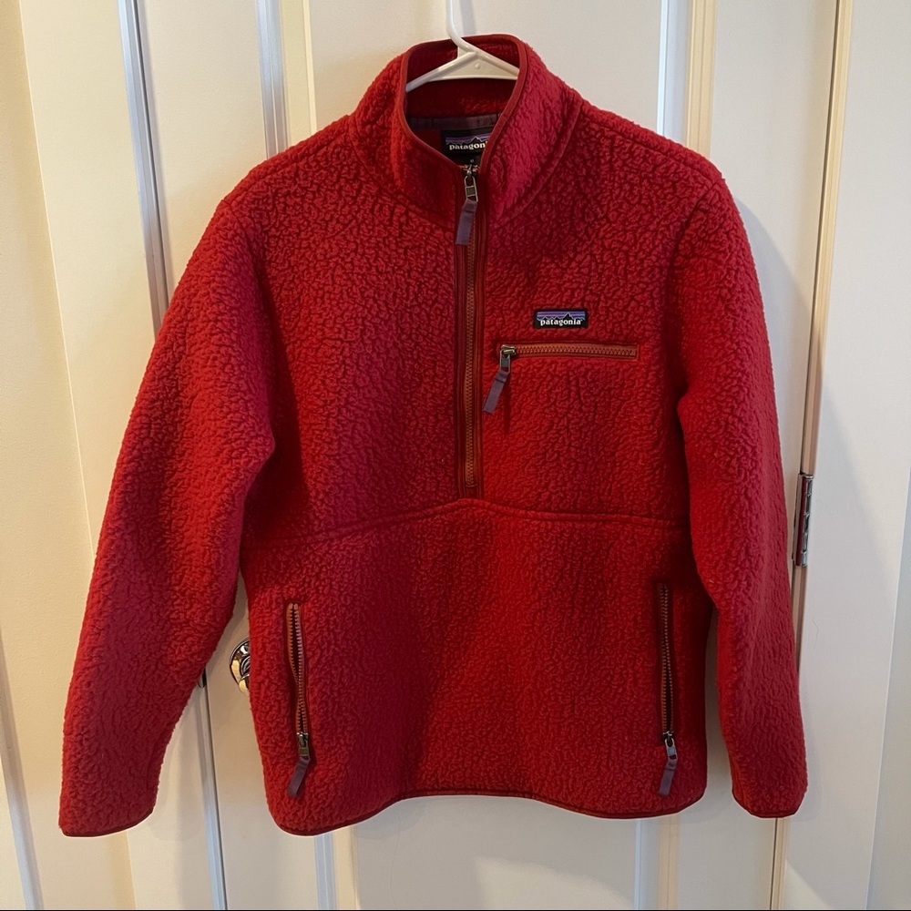Patagonia retro fleece half zip